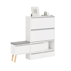 SoBuy FSR134-W shoe organizer Open