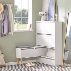 SoBuy FSR134-W shoe organizer Open - Additional view 4