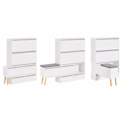 SoBuy FSR134-W shoe organizer Open - Additional view 6