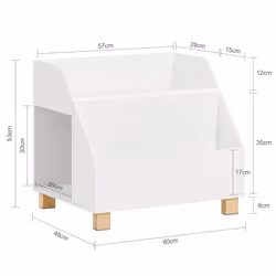 SoBuy KMB54-W kids storage cabinet Chest cabinet - Additional view 4