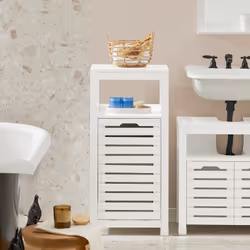 SoBuy BZR67-W bathroom storage cabinet