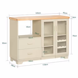 SoBuy FSB81-MI living room sideboard/buffet