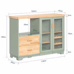 SoBuy FSB81-GR living room sideboard/buffet