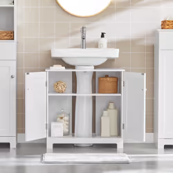 SoBuy BZR18-II-W bedroom vanity/vanity set