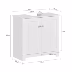 SoBuy BZR18-II-W bedroom vanity/vanity set - Additional view 4