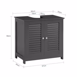 SoBuy FRG237-II-DG bedroom vanity/vanity set - Additional view 4