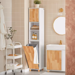 SoBuy BZR74-W living room storage cabinets