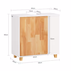 SoBuy BZR75-W bedroom vanity/vanity set - Additional view 4