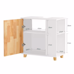SoBuy BZR75-W bedroom vanity/vanity set - Additional view 5