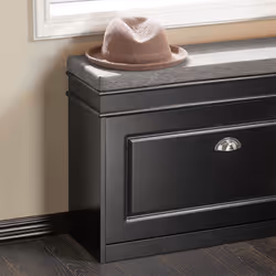 SoBuy FSR82-L-SCH, Hallway Shoe Bench Shoe Rack Shoe Cabinet - Additional view 8