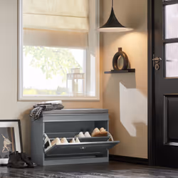 SoBuy FSR82-L-HG shoe organizer Open