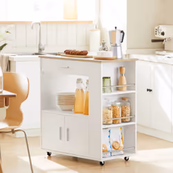 SoBuy FKW113-WN food service cart