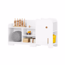 SoBuy KMB62-W, Chest cabinet, MDF, 1100 mm, 250 mm, 600 mm, Germany