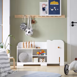SoBuy KMB62-W kids storage cabinet Chest cabinet