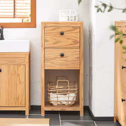SoBuy BZR99-N bathroom storage cabinet