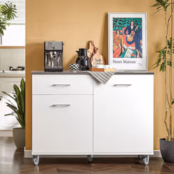 SoBuy FKW117-W food service cart