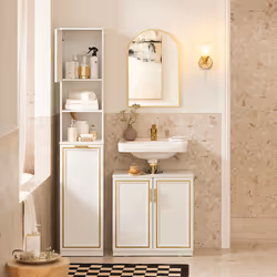 SoBuy BZR87-W living room storage cabinets
