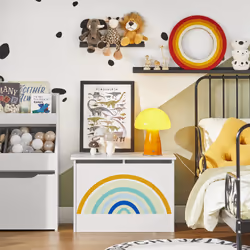 SoBuy KMB70-W kids storage cabinet Chest cabinet