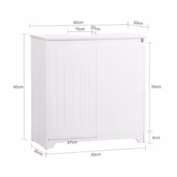 SoBuy BZR108-W bedroom vanity/vanity set - Additional view 4