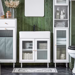 SoBuy BZR115-W bedroom vanity/vanity set