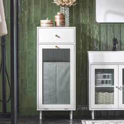 SoBuy BZR116-W bathroom storage cabinet