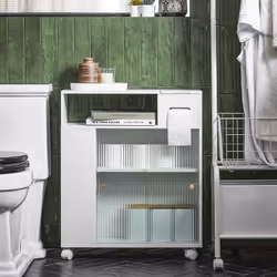 SoBuy BZR117-W bathroom storage cabinet
