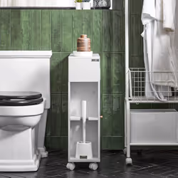 SoBuy BZR117-W bathroom storage cabinet