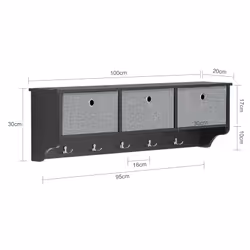 SoBuy FRG282-SCH clothing hanger - Additional view 4
