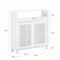 SoBuy BZR119-W bathroom storage cabinet - Additional view 4