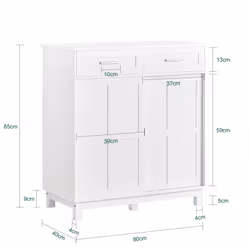 SoBuy FSB84-W living room sideboard/buffet - Additional view 4
