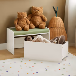 SoBuy KMB80-W kids storage cabinet Chest cabinet