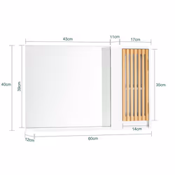 SoBuy BZR128-W living room storage cabinets