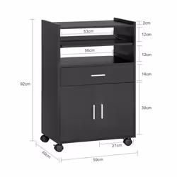 SoBuy FSB09-SCH food service cart - Additional view 4