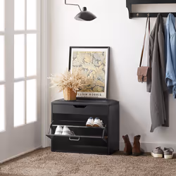 SoBuy FSR95-SCH shoe organizer Open