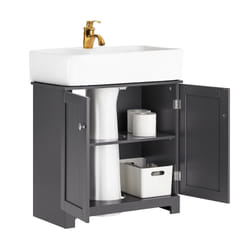 SoBuy BZR18-II-DG bedroom vanity/vanity set