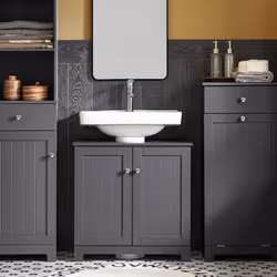 SoBuy BZR18-II-DG bedroom vanity/vanity set