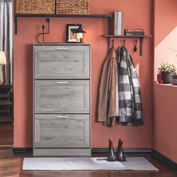 SoBuy FSR137-L-HG shoe organizer Open