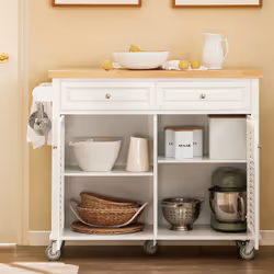 SoBuy FKW84-II-WN food service cart