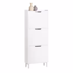 SoBuy FSR151-H-W, Open, Medium Density Fibreboard (MDF), 1 pc(s), Germany