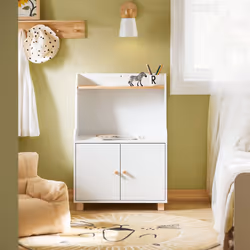 SoBuy KMB84-W kids storage cabinet Chest cabinet