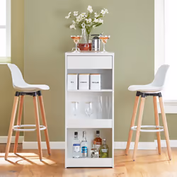 SoBuy FWT101-W kitchen/dining table