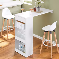SoBuy FWT101-W kitchen/dining table