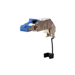METZ CONNECT 40G RJ45 field plug pro 360 Blue