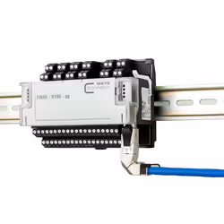 METZ CONNECT 40G RJ45 field plug pro 360 Blue