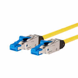METZ CONNECT 13084H2077-E, 2 m, Cat8.1, S/FTP (S-STP), RJ-45, RJ-45, Yellow