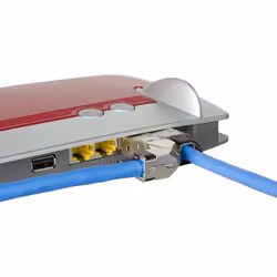 METZ CONNECT 25G RJ45 field plug pro Red
