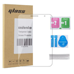 Cadorabo Tempered Glass for Samsung Galaxy TAB 2 (8 inch) Screen Protection 3D Touch for 9H Hardness Display Saver Protective Film