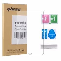 Cadorabo Tempered Glass for Samsung Galaxy TAB E (9.7 inch) Screen Protection 3D Touch for 9H Hardness Display Saver Protecti ...