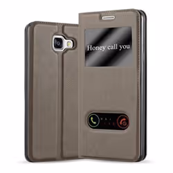 Cadorabo DE-110118, Flip case, Samsung, Galaxy A5 2016, 13.2 cm (5.2"), Brown