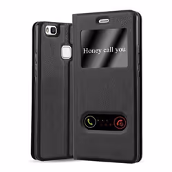 Cadorabo DE-110175, Flip case, Huawei, P9 LITE 2016 / G9 LITE, 13.2 cm (5.2"), Black